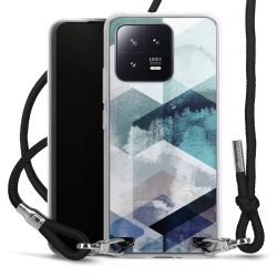 Carry Case Transparent Fabric black/silver