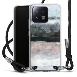 Carry Case Transparent Fabric black/silver