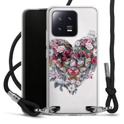 Carry Case Transparent Fabric black/silver