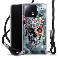 Carry Case Transparent Fabric black/silver