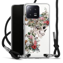 Carry Case Transparent Fabric black/silver