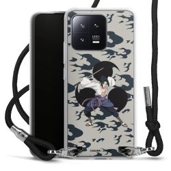 Carry Case Transparent Fabric black/silver