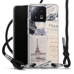 Carry Case Transparent Fabric black/silver