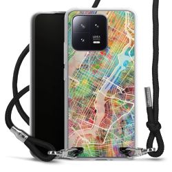 Carry Case Transparent Fabric black/silver