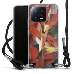 Carry Case Transparent Fabric black/silver