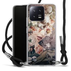 Carry Case Transparent Fabric black/silver