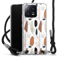 Carry Case Transparent Fabric black/silver