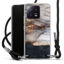 Carry Case Transparent Fabric black/silver