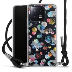 Carry Case Transparent Fabric black/silver