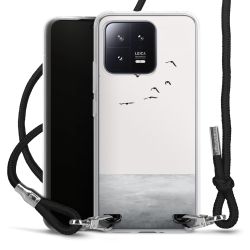 Carry Case Transparent Fabric black/silver