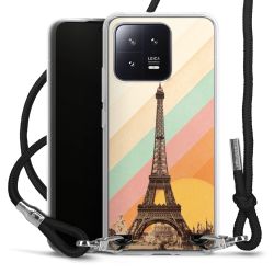 Carry Case Transparent Fabric black/silver