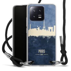 Carry Case Transparent Fabric black/silver