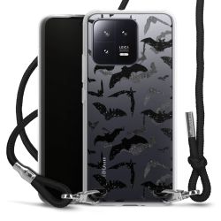 Carry Case Transparent Fabric black/silver