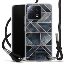 Carry Case Transparent Fabric black/silver