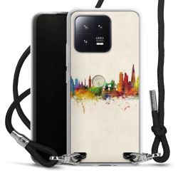 Carry Case Transparent Fabric black/silver