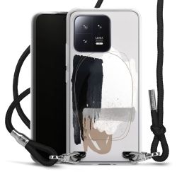 Carry Case Transparent Fabric black/silver