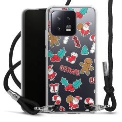 Carry Case Transparent Fabric black/silver