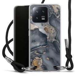 Carry Case Transparent Fabric black/silver