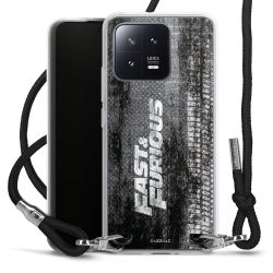 Carry Case Transparent Fabric black/silver