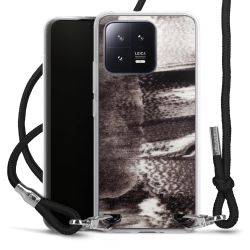 Carry Case Transparent Fabric black/silver