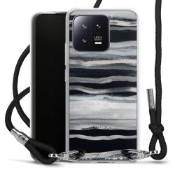 Carry Case Transparent Fabric black/silver