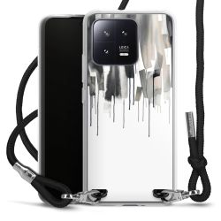 Carry Case Transparent Fabric black/silver