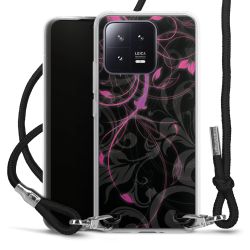 Carry Case Transparent Fabric black/silver