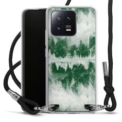 Carry Case Transparent Fabric black/silver