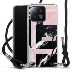 Carry Case Transparent Fabric black/silver