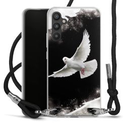 Carry Case Transparent Fabric black/silver