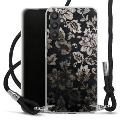 Carry Case Transparent Fabric black/silver