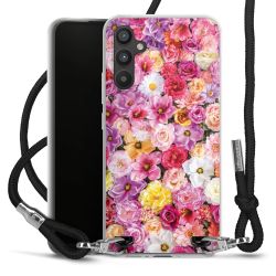 Carry Case Transparent Fabric black/silver