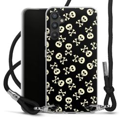 Carry Case Transparent Fabric black/silver