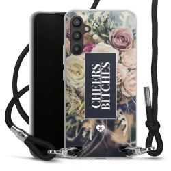 Carry Case Transparent Fabric black/silver