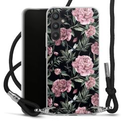 Carry Case Transparent Fabric black/silver