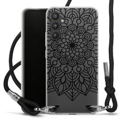 Carry Case Transparent Fabric black/silver