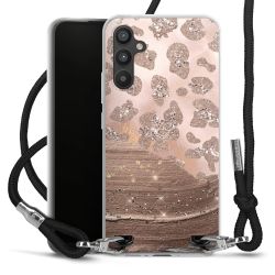 Carry Case Transparent Fabric black/silver