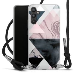 Carry Case Transparent Fabric black/silver