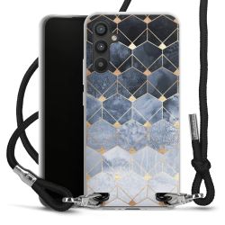 Carry Case Transparent Fabric black/silver