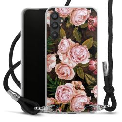 Carry Case Transparent Fabric black/silver