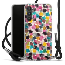 Carry Case Transparent Fabric black/silver