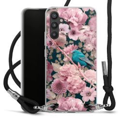 Carry Case Transparent Fabric black/silver