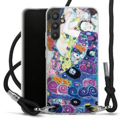 Carry Case Transparent Fabric black/silver