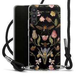 Carry Case Transparent Fabric black/silver