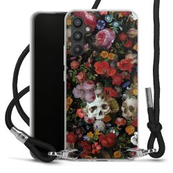 Carry Case Transparent Fabric black/silver