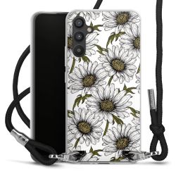 Carry Case Transparent Fabric black/silver