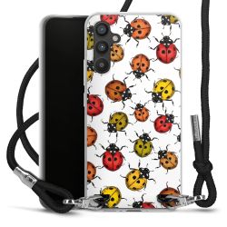 Carry Case Transparent Fabric black/silver