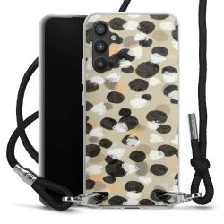 Carry Case Transparent Fabric black/silver