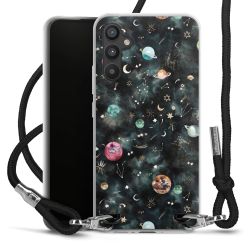 Carry Case Transparent Fabric black/silver