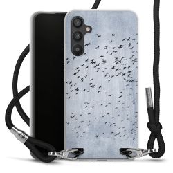 Carry Case Transparent Fabric black/silver